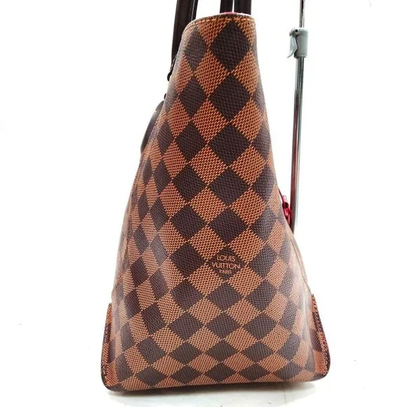 100% Authentic Louis Vuitton Kaisatoto PM Browns Damier Tote Bag #01295 - Picture 3 of 16